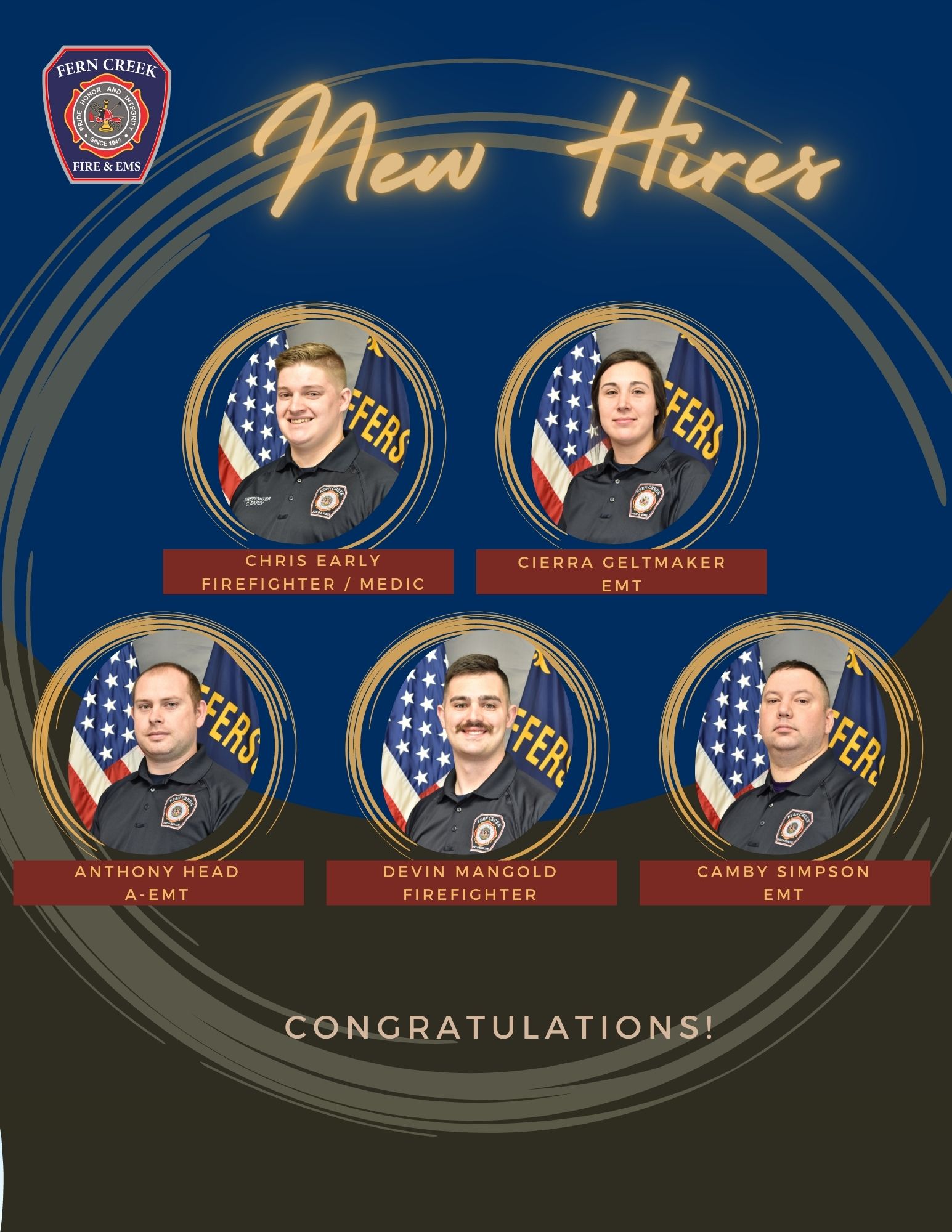 Jan 23 new hires