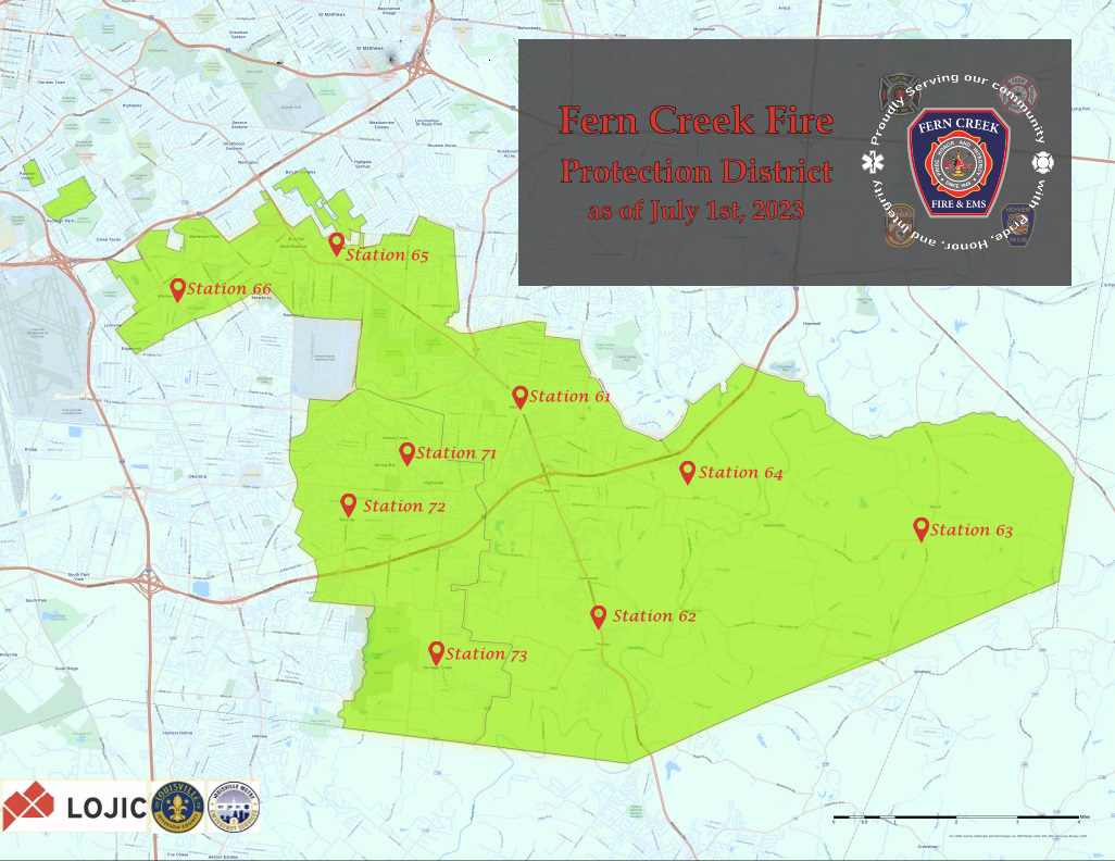 2023 Merger district map